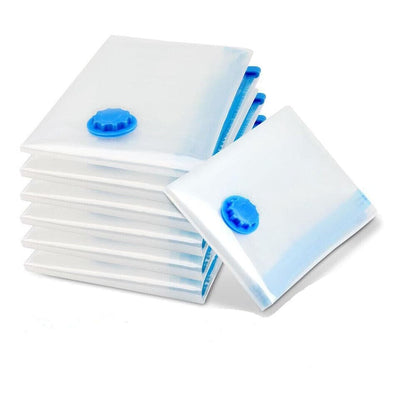 5-Piece Vacuum Storage Bags Space Saver Set with Hand Pump