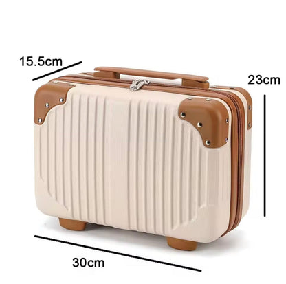 Mini Travel Cosmetic Suitcase Organizer