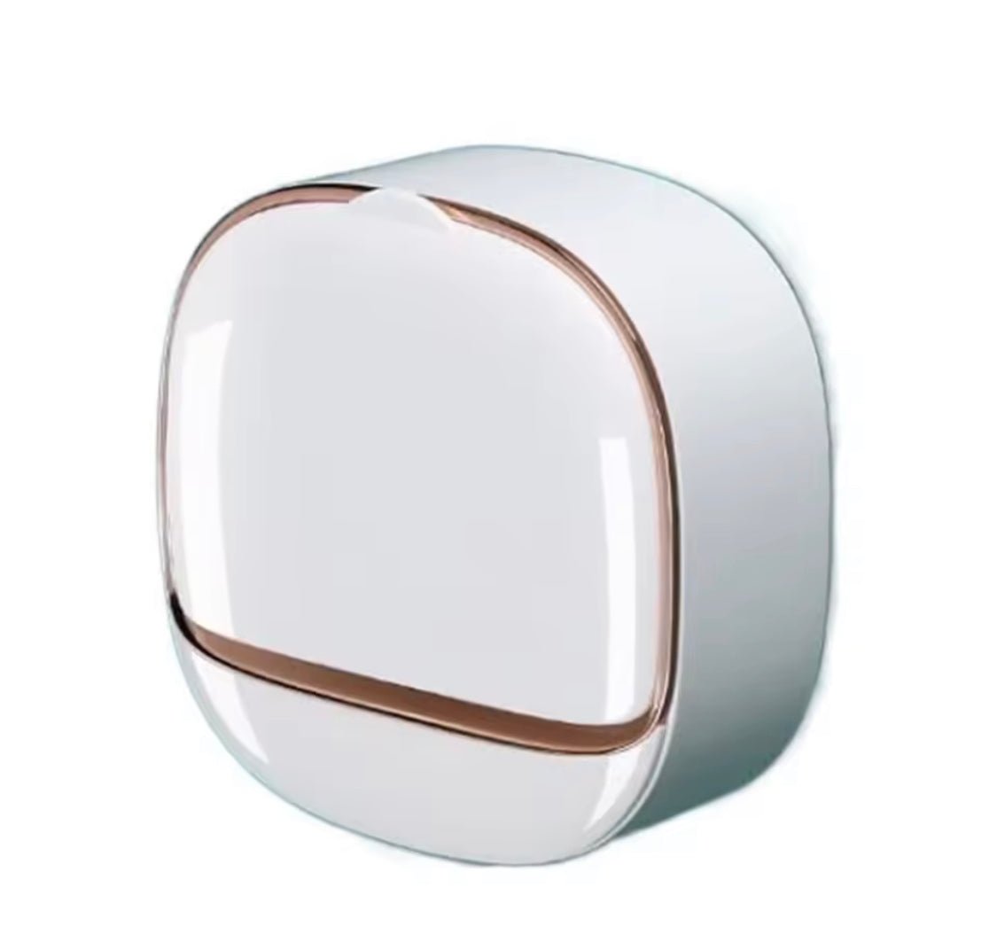 Wall Mounted ABS Soap Box With Flip Cover