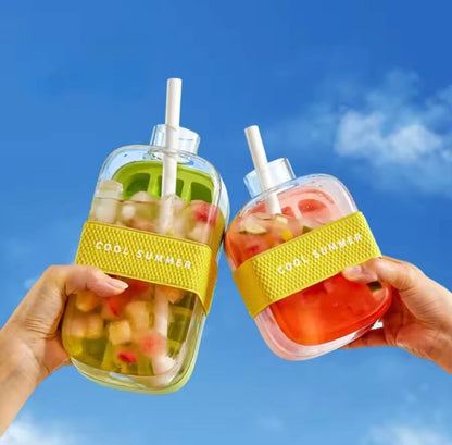 2 In 1 Ice Maker Ice Cube Bottle