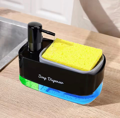 Multifunctional Soap Dispenser With Sponge Holder