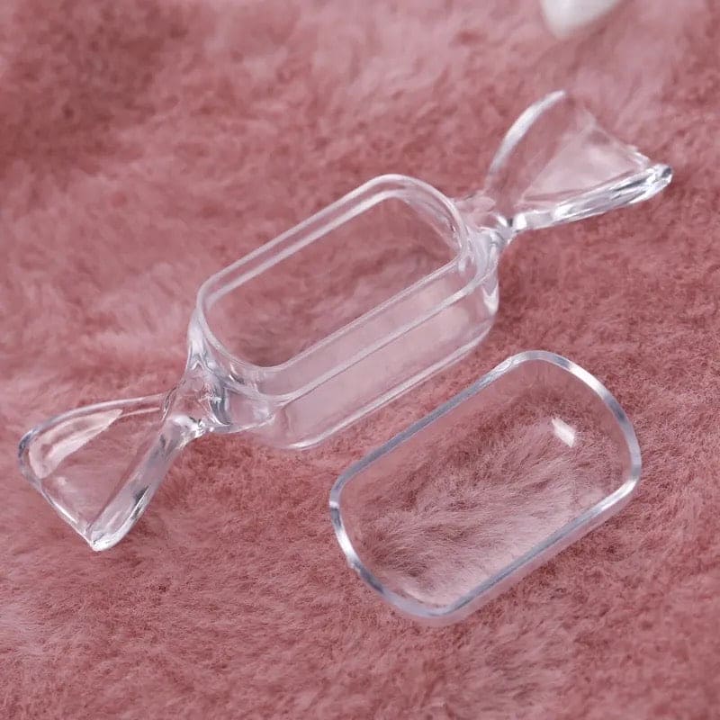 Candy Shaped Clear Storage Box