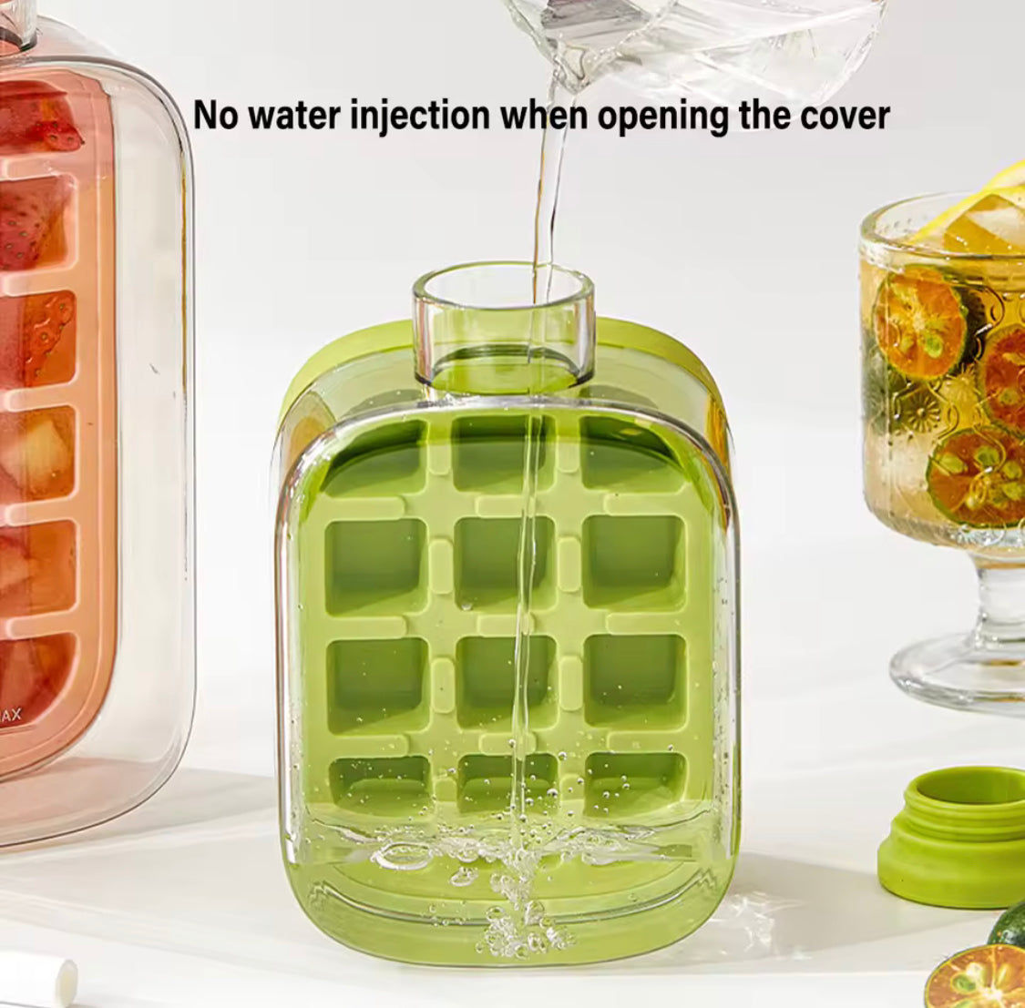 2 In 1 Ice Maker Ice Cube Bottle