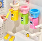Magnetic Punch Free Wall Mounted Cartoon Toothbrush Holder