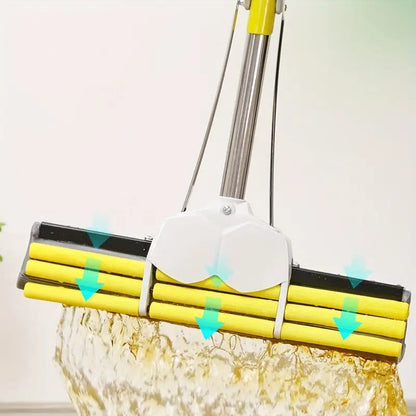 Foamic Sponge Squeezy Mop Double Roller