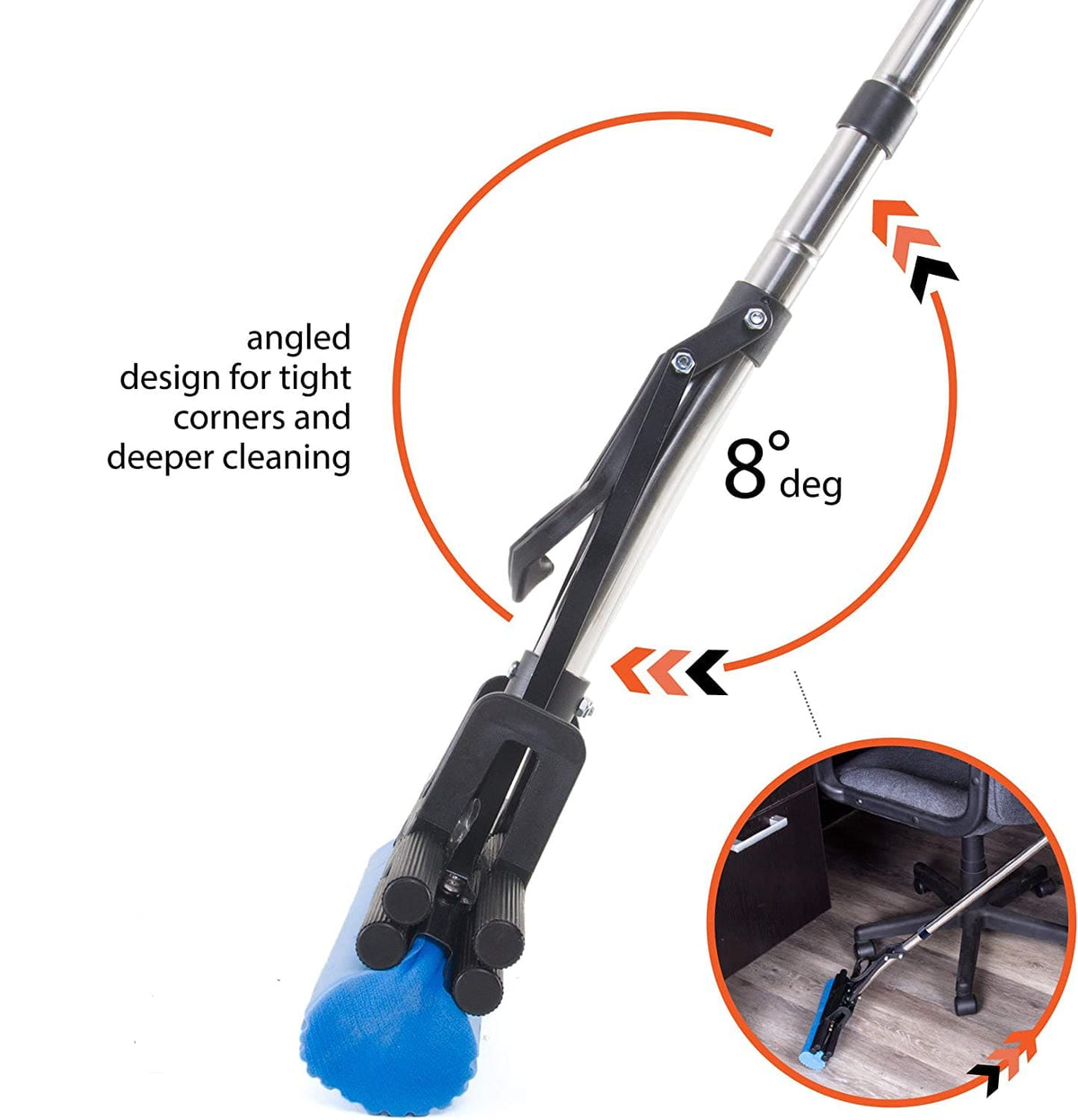 Foamic Sponge Squeezy Mop Double Roller