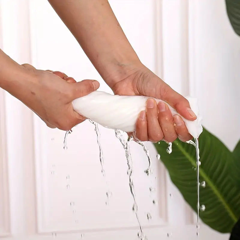 Compressed Cotton Travel Bath Towel 50cm x 25cm