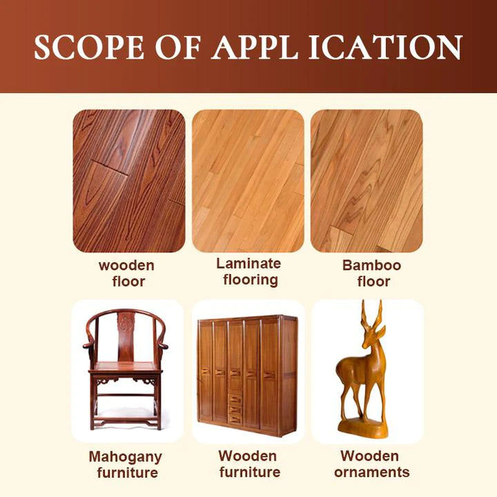 Natural Beeswax Wood Polish Furniture Cleaner
