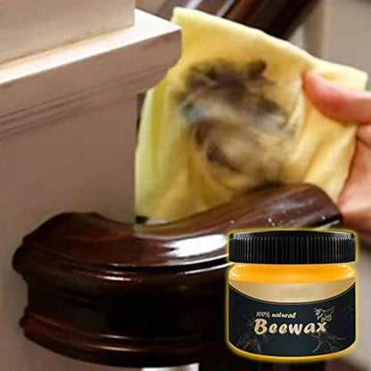 Natural Beeswax Wood Polish Furniture Cleaner