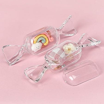 Candy Shaped Clear Storage Box