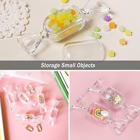 Candy Shaped Clear Storage Box