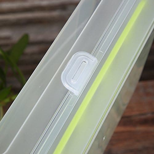 15 Frame Transparent Egg Storage Box With Lid
