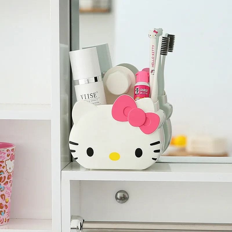 Hello Kitty Wall Mounted Toothbrush Holder