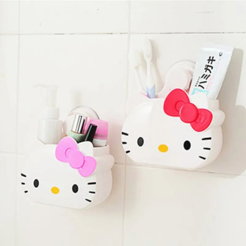 Hello Kitty Wall Mounted Toothbrush Holder
