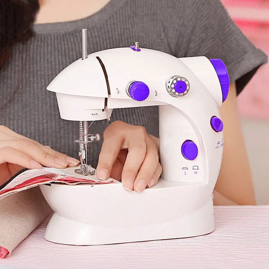 Mini Sewing Machine Electric Portable Desktop