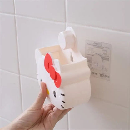 Hello Kitty Wall Mounted Toothbrush Holder