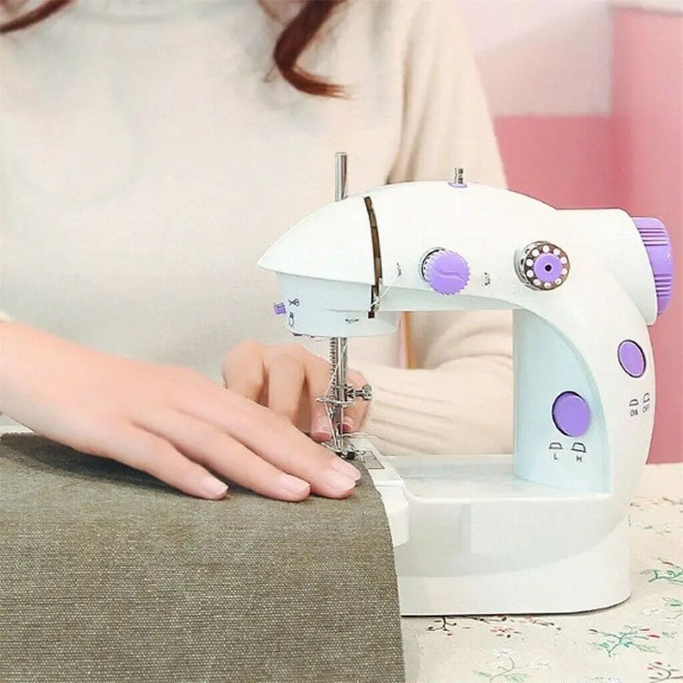 Mini Sewing Machine Electric Portable Desktop