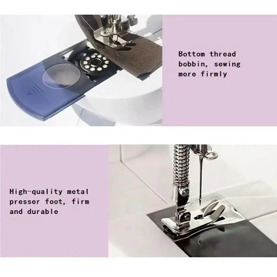 Mini Sewing Machine Electric Portable Desktop