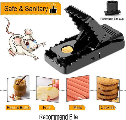 Snap Mouse Trap Reusable Quick Catch