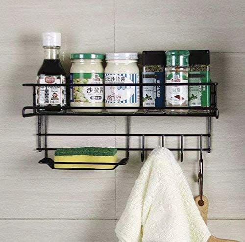 Self Adhesive Caddy Shelf With Hook