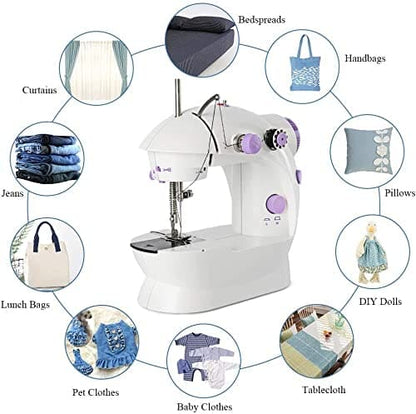Mini Sewing Machine Electric Portable Desktop