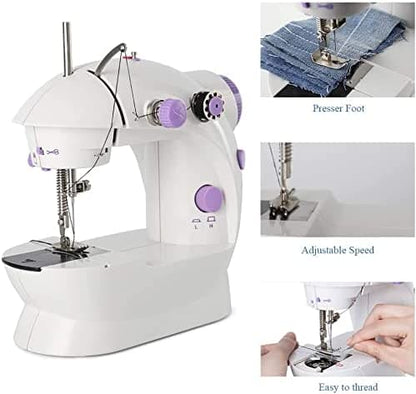 Mini Sewing Machine Electric Portable Desktop