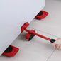 5 Piece Heavy Duty Furniture Lifter And Mover Tool Set