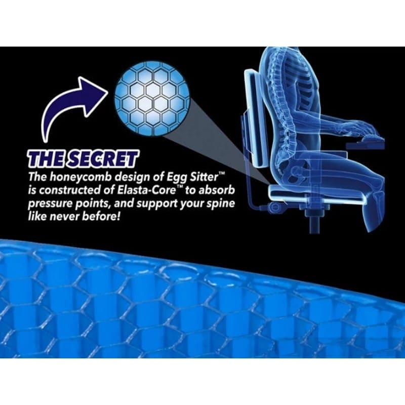 Breathable Silicone Gel Seat Cushion