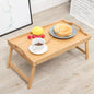 Bamboo Bed Table Tray With Folding Legs