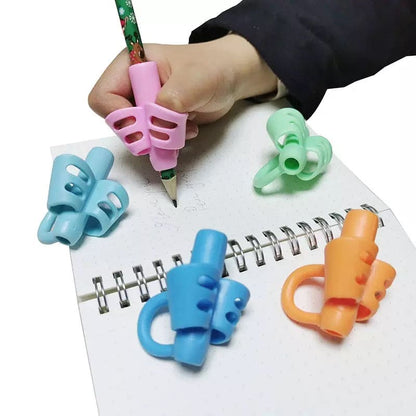 Silicone Two Finger Pencil Grips For Students