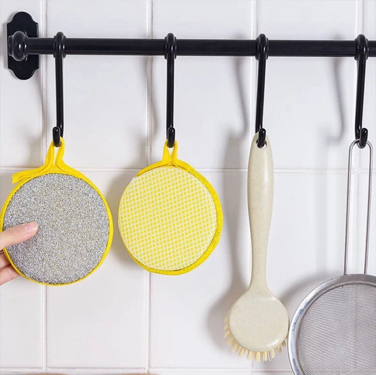 Double Sided Dishwashing Sponge