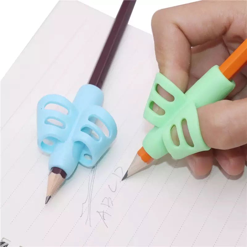 Silicone Two Finger Pencil Grips For Students