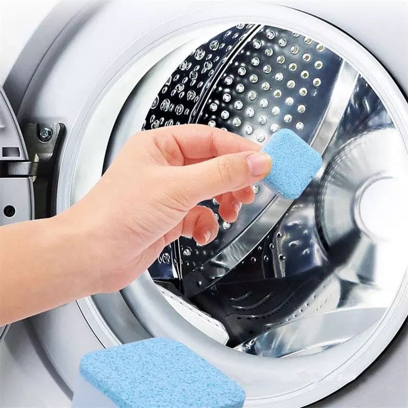 12 Pcs Washing Machine Cleaner Effervescent Tablet