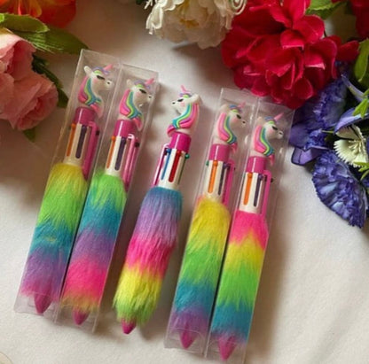 Unicorn Feather Multicolor Ballpoint Pen