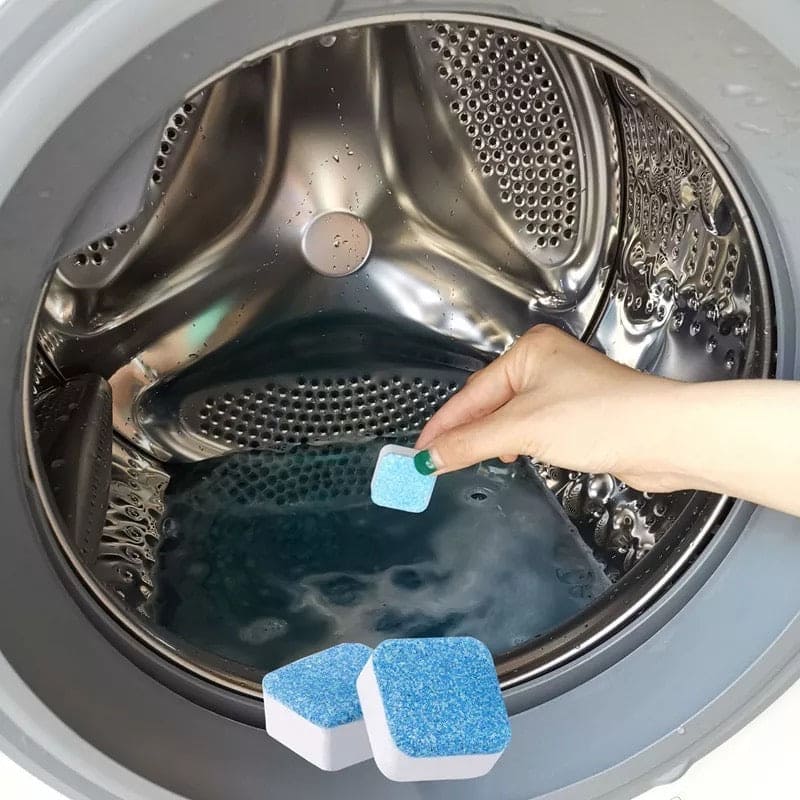 12 Pcs Washing Machine Cleaner Effervescent Tablet