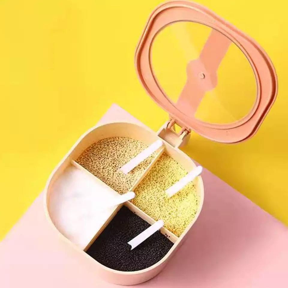 4 in 1 Seasoning Box With Spoons