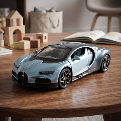 1:24 Bugatti Hypercar Die-Cast Model Car