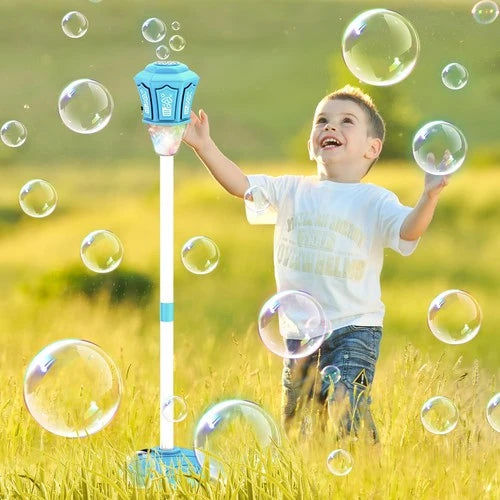 Lamppost Bubble Machine Musical Toy
