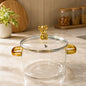 Medium Casserole With Lid And Side Handles