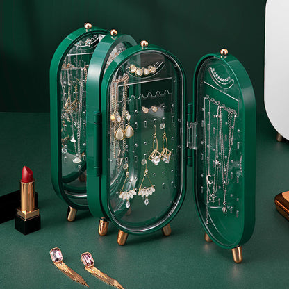 Foldable Jewelry Storage Box Organizer