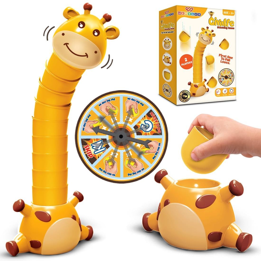 Giraffe Topple Stacking Fun Game 813