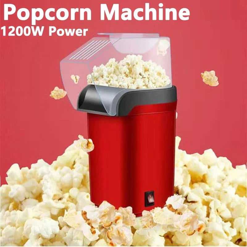 1200W Mini Electric Popcorn Maker Machine