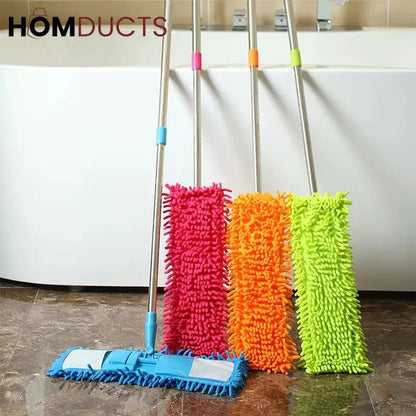 Telescopic Microfiber Flat Mop