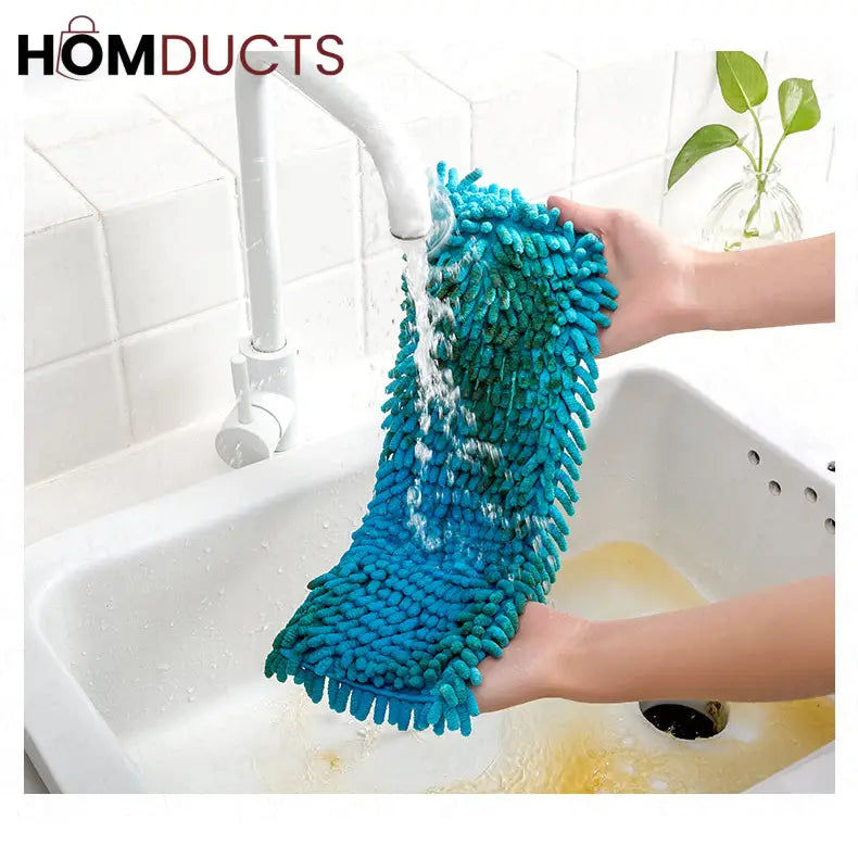 Telescopic Microfiber Flat Mop