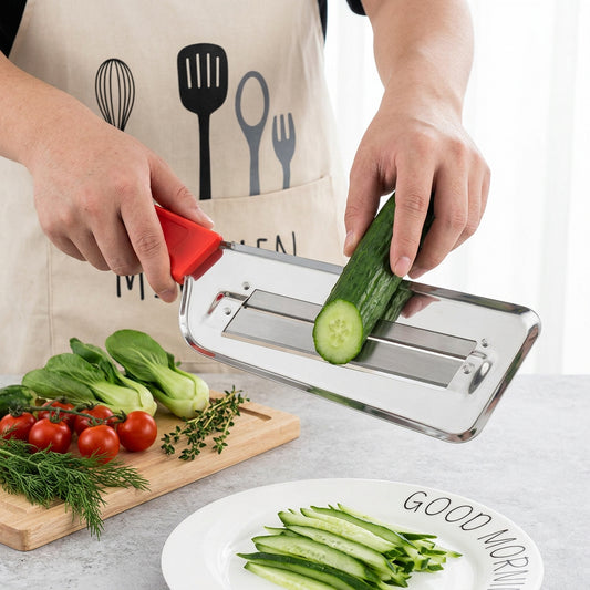 Stainless Steel Double-Blade Cabbage & Vegetable Slicer