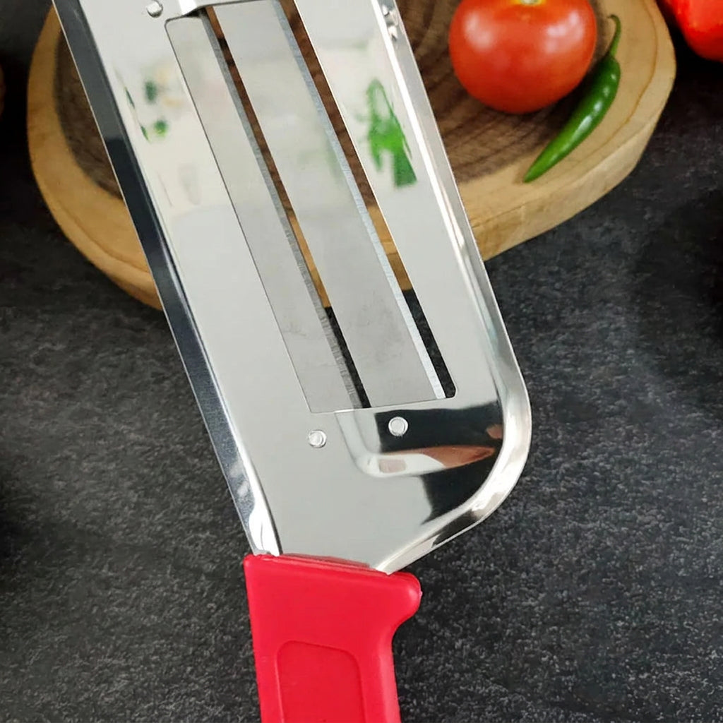 Stainless Steel Double-Blade Cabbage & Vegetable Slicer