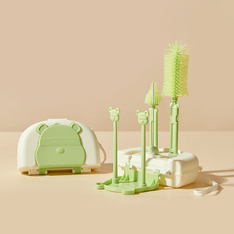 6 in 1 Travel Baby Bottle Cleaner Kit