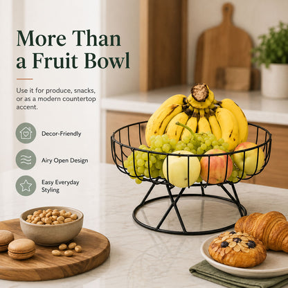 Metal Fruits & Snacks Display Tray
