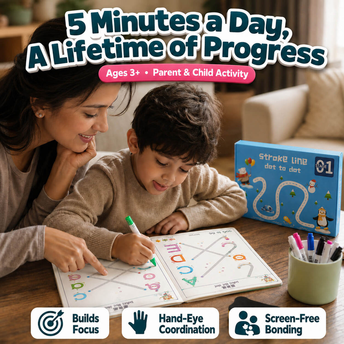 Trace And Erase 64 Reusable Activities For Kids