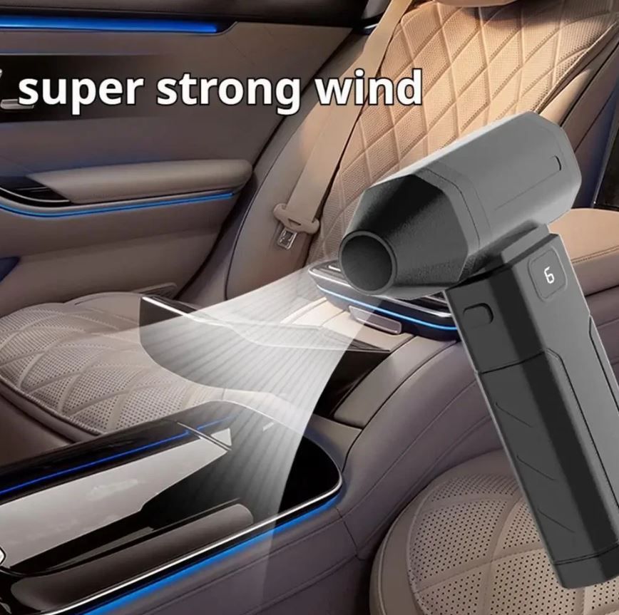X8 Turbo Jet Fan Portable Electric Air Blower Mini Vacuum